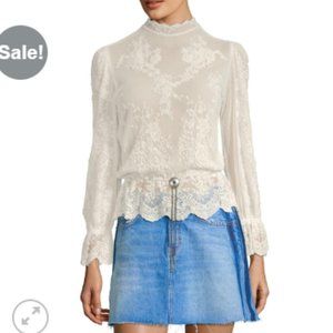 The Kooples Western Jewel Runners Top